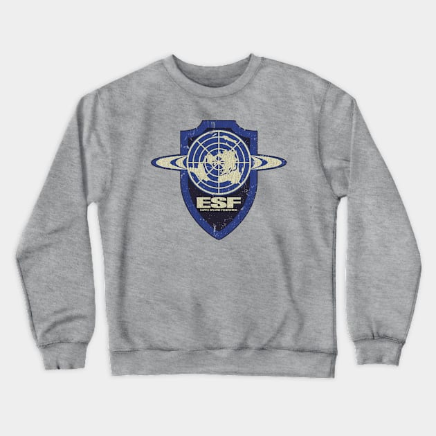 Earth Sphere Federation Crewneck Sweatshirt by JCD666